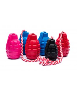 USA-K9 Grenade Reward Toy "Граната на верёвке", красная